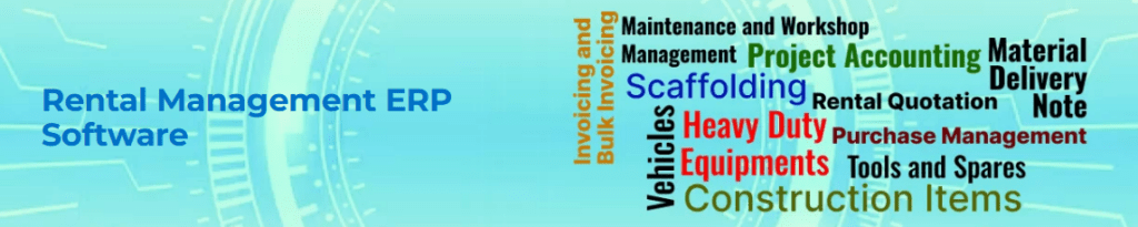Rental Management ERP Software
