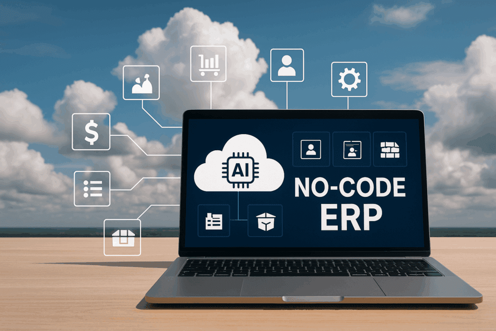 cloud-deployed artificial intelligence-driven No Code ERP solutions cloud-deployed artificial intelligence-driven No Code ERP solutions